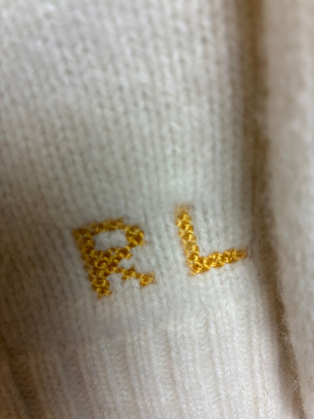 Polo Ralph Lauren Lunar New Year Polo Bear Crewneck Sweater in Cream Medium Rare - Picture 11 of 15